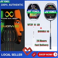 [YONEX] VTZF+DUORA10 4u Full Carbon Ultra-Light Non-Slip Double Racket Set Badminton Racket 26-30Lbs