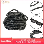 ISHOWMAL❤️ Wire protector Hydraulic hose Spiral wound Wire protector Cable management tube❀