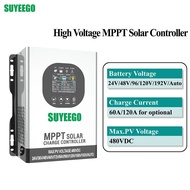 NewtSUYEEGO Best Quality PV 480V 6500W 120A 24V/48V/96/120V/192V/Auto MPPT Solar Charge Controller 1