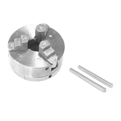 A92P 1Set 3 Manual Lathe Chuck With Tools Accessories 3-Jaw Lathe Chuck Z011 Manual Lathe Chuck Mini