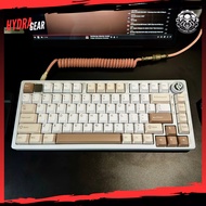 LEOBOG Hi75c Pro mechanical keyboard - Full aluminum, connection mode, 4000mah battery, RGB led
