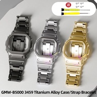 Refit Titanium alloy Case GMW-B5000 Mod Kit For Casioak Watch GMWB5000 Metal Bezel Strap watch men's