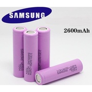 *Genuine Samsung 2600mAh 3.7V 18650 Rechargeable Lithium Battery - Pink