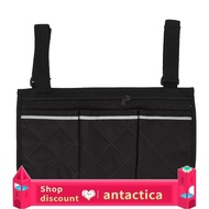 Antactica Wheelchair Bag Side Pouch Canvas Material for Transport Chair