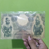 Barang Antik Uang Wayang 1000 Gulden