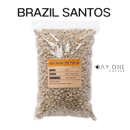 เมล็ดกาแฟบราซิล Brazil natural santos DAY ONE COFFEE