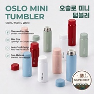 [OSLO ]MINI Vacuum Insulated Tumbler 120ml 150ml 200ml Stainless Steel Mini Bottle