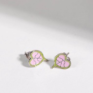 Vachana - ต่างหูใบโพธิ์ S925 [Bodhi Sterling Silver 925 Earrings]