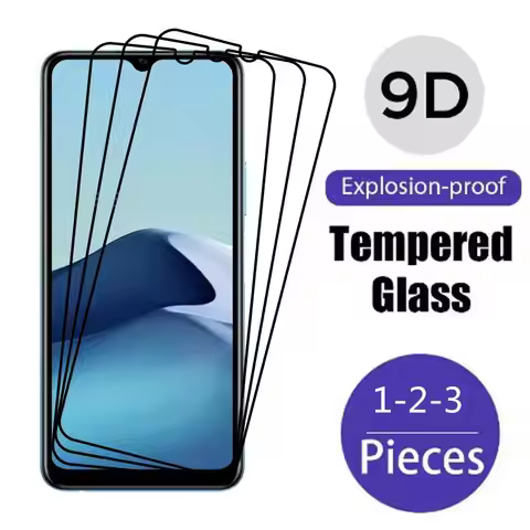 For Vivo Y01 Glass For Vivo Y01 Tempered Glass Full Glue Screen Protector For Vivo Y21S Y33S Y53S Y2