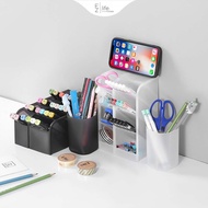 Pemegang pen Ezlife Office Desk Organizer Stationery Storage Box Pen Holder Student Stationery Shelf