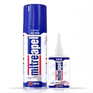 MITREAPEL CA Glue with Activator (0.80oz-3.30fl oz) Instant Bond Professional Cyanoacrylate Adhesive