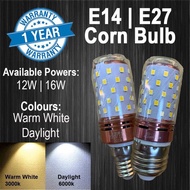 💥E14 And E27 LED Light Bulb Corn Bulb/Bright Home Chandelier Lighting Energy Saving/12W/16W/5W