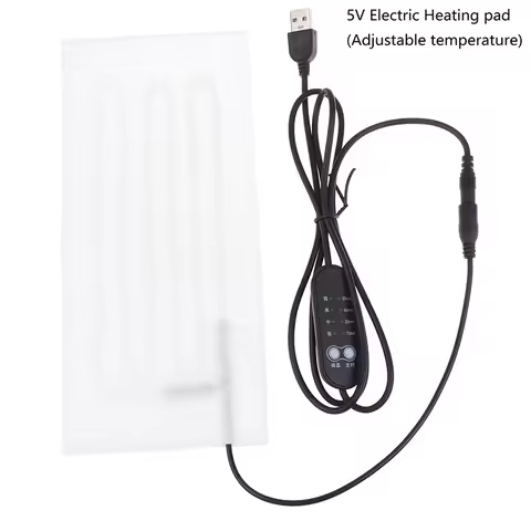 1Pc Cervical Vertebra Pillow Heating Pad USB Heating Wire Heating Mat 5V Electric Heating Element No