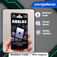 Roblox Gift Card Redeem Code  [ Robux digital key ]