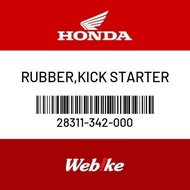 RUBBER, KICK STARTER 28311-342-000 SUPER CUB 70 Suku cadang Honda