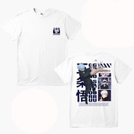 Ju GOJO SATORU V4 Kaos Anime Karimake Neck MYS t shirt lelaki  Cotton S5XL Baju Lelaki T Shirt Overs