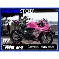 Yamaha R15 V4 Decal Sticker, R15 V4 Decal Sticker DRAGON R15 V4 Variation. Custom 07A
