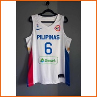 ➢ ◲ ❏ Gilas Pilipinas White Jersey 2023 Clarkson #6