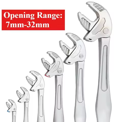 7-32mm Pliers Wrench Multi-function Flexible Size Adjustment Imitation Ratchet Wrench Crab Industria