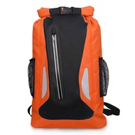Outdoor Waterproof Dry Bag 25L Reflective Dry Sack Roll Top Dry Sack Lightweight Camping Gear Bag Mo