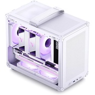 JONSBO C6 MAX White Micro‑ATX Mini Tower Case with Full-Mesh Panels, JONSBO-C6 MAX-WH