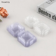 [fnuwtriy] 10Pcs CPU Box CPU Plastic Protective Case CPU Clamshell Tray Case Container VN
