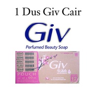 GIV CAIR 1 DUS ISI 48 / SABUN GIV CAIR / SABUN MANDI CAIR