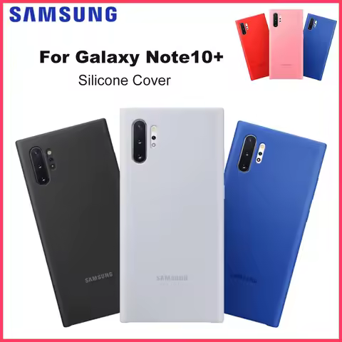 Original Samsung Note10+ Silicone Cover for Galaxy Note10+ Note 10 Plus Silicone Cover EF-PN975