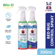BIO-D SleepTite Bed Bug and Dust Mite Control Spray - 300ml