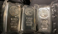 澳洲珀斯鑄幣廠 1 公斤 .9999 銀條