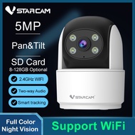 Vstarcam 5MP HD 2.4Ghz WiFi IP Camera Indoor Security Home CCTV Surveillance Portable Baby Monitor M