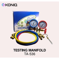 TESTING MANIFOLD R410 R32 R22 R134