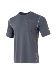 เสื้อเปิดคอแขนสั้นลำลองผู้ชาย APAC Urban OD Isochill สไตล์ Urban รุ่น 6005882-025 เบาและสบาย เหมาะสำ