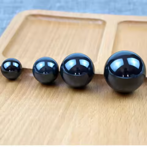 G5 Precision Silicon Nitride Ceramic Balls 0.8-16mm | High Hardness Si3N4 Bearing Balls for Valves, 