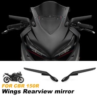 Motorcycle Side Mirror Honda CBR150R CBR 150R Year 2018-2025 2024 Customized w / Windproof Wings Rot