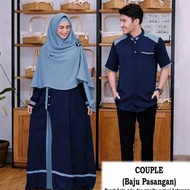 Hino Baju Couple Keluarga Lebaran 2022/Couple Pasangan Muslim High