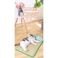 Pet Cool Mat Dog Sleeping Mat Cat Sleeping Summer Cooling Rattan Mat Nest Mat Summer Dog Mat Floor M