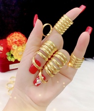 Nhẫn 1 chỉ khắc 9999 mạ vàng 24k