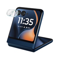 [ Lens Film + Cap ] iMak for Motorola Moto Razr 60 5G Camera Lens Film HD Tempered Glass Screen Prot