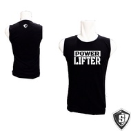 Tanktop fitnes pria sport powerlifter gym workout
