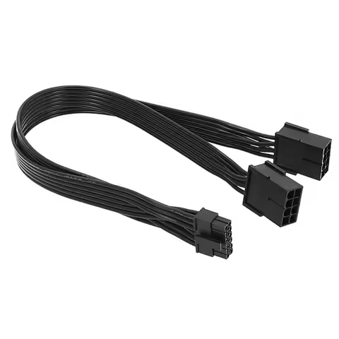 F3MA 2x 8Pin to 12Pin Graphics Card Power Adapter Cable for RTX30 GPU 12Pin to 8Pin