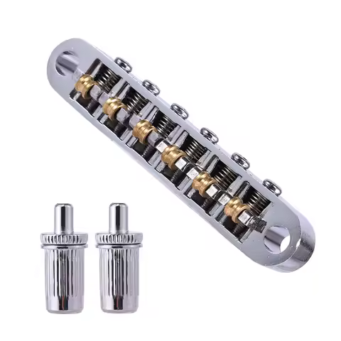 1 Set Guitar Saddle Bridge Replacement Roller Bridge Guitar Musical Instrument Guitar Parts Accessor