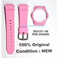 [ORIGINAL] BABY-G BGA101 BGA100 BAND AND BEZEL "bnb" TALI STRAP Items 100% ORIGINAL and 100% ALL NEW