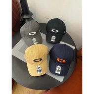 [High Quality] Oakley Baseball Cap Oakley Cap Soft Top Washed Distressed Hat
