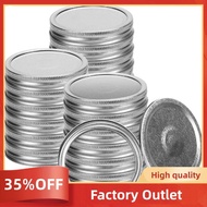 Jar Lids and Rings for Ball Canning Jars Wide Mouth, Split-Type Lids Leak Proof, Reusable Canning Ja