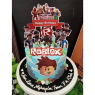 ROBLOX02 CARTOON NEW ARRIVAL CAKE TOPPER