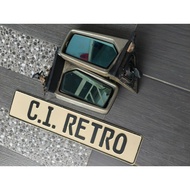 ORI W126 MANUAL SIDE DOOR WING MIRROR SET MERCEDES BENZ