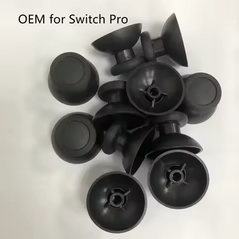 10pcs/lot OEM for Nintendo Switch Pro Analog 3D Thumb Sticks Joystick Thumbstick Mushroom Cap for Fo