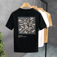 2026 Short-Sleeved T-Shirt Men Street Wear Summer Loose Half-Sleeved 2025 New Style Influencer Trend