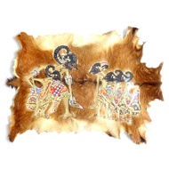Wayang Painting Sheet for Five Goat Skin Full Body 77x55cm